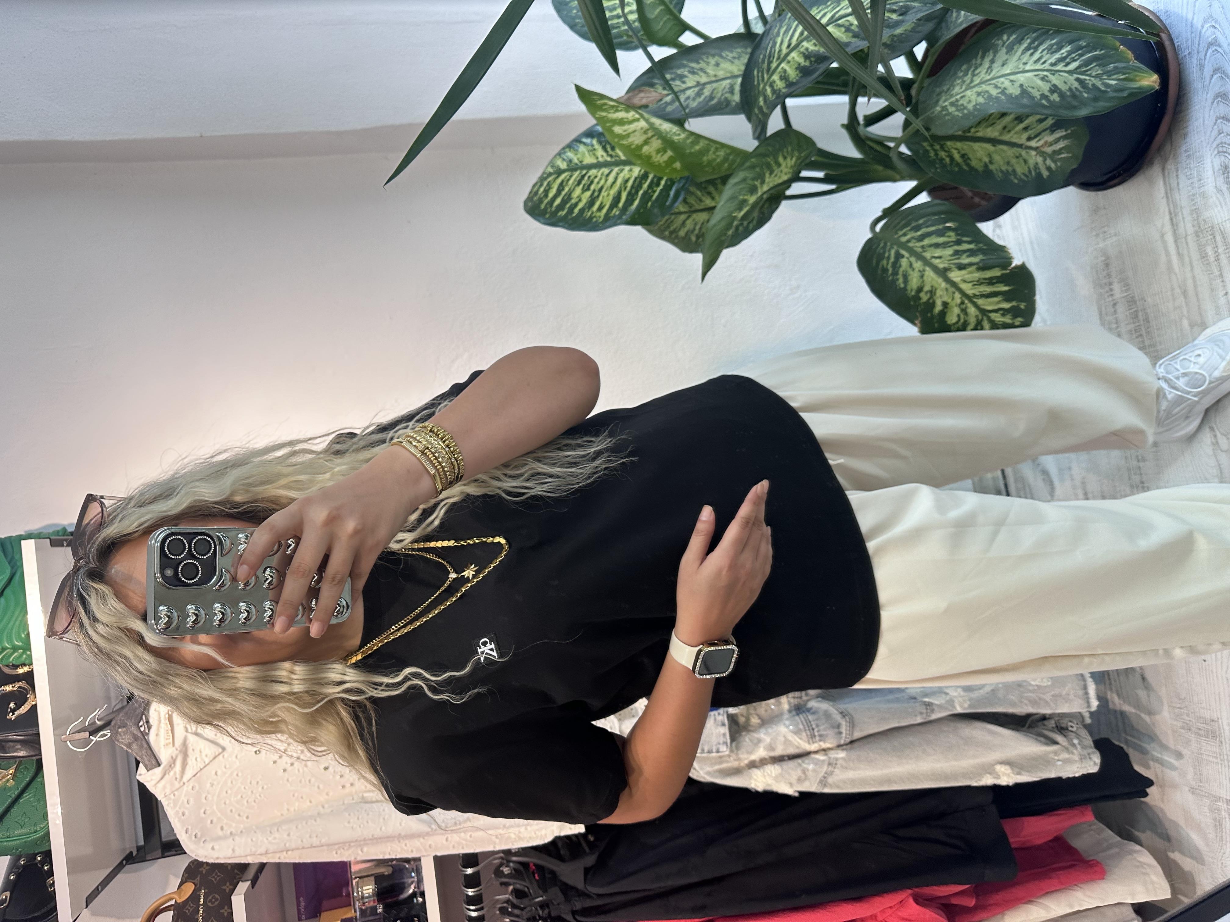 Orijinal Marka Siyah Tshirt