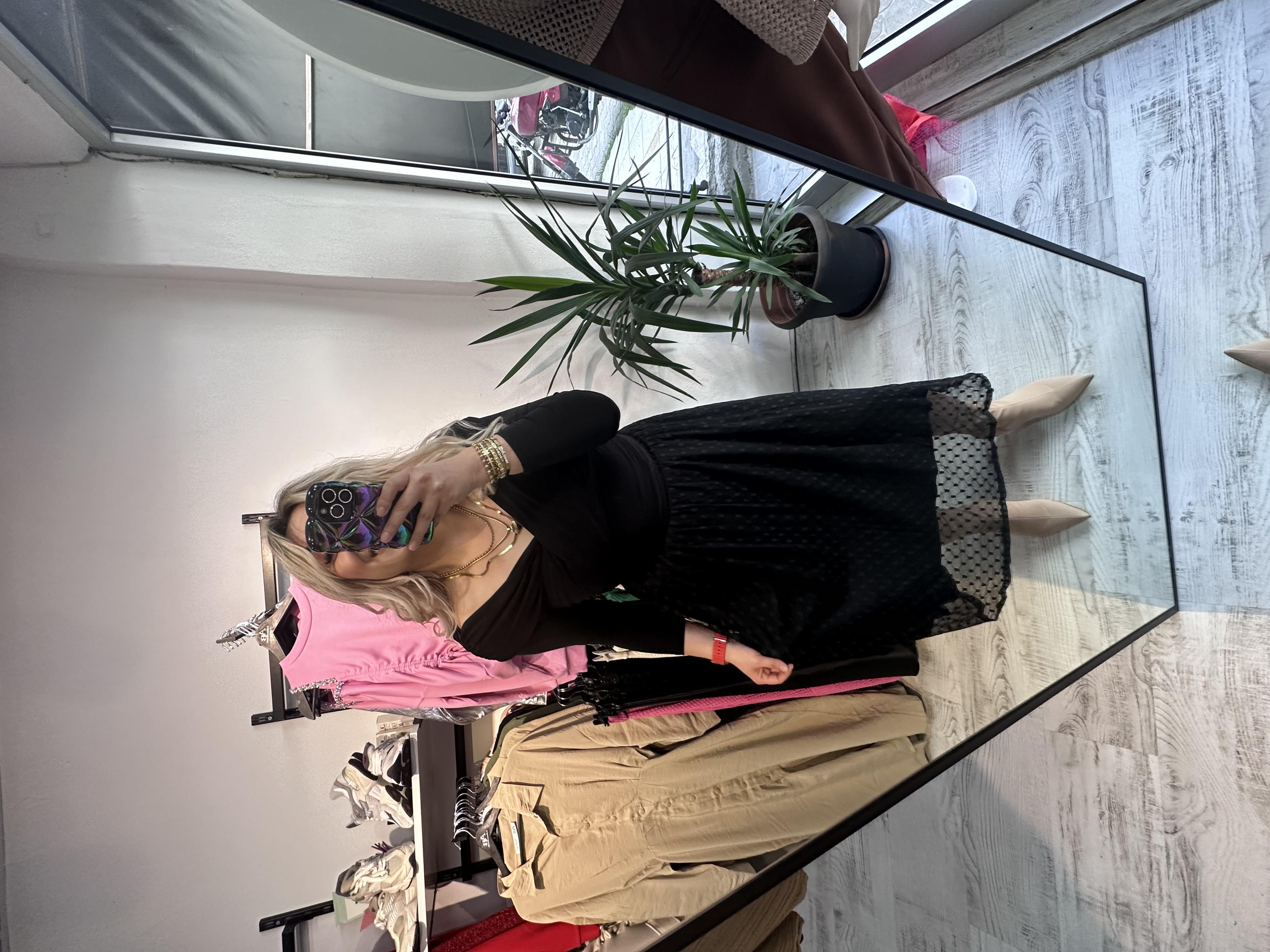 Orijinal Mrk İçi Astarlı Dantel Siyah  Etek