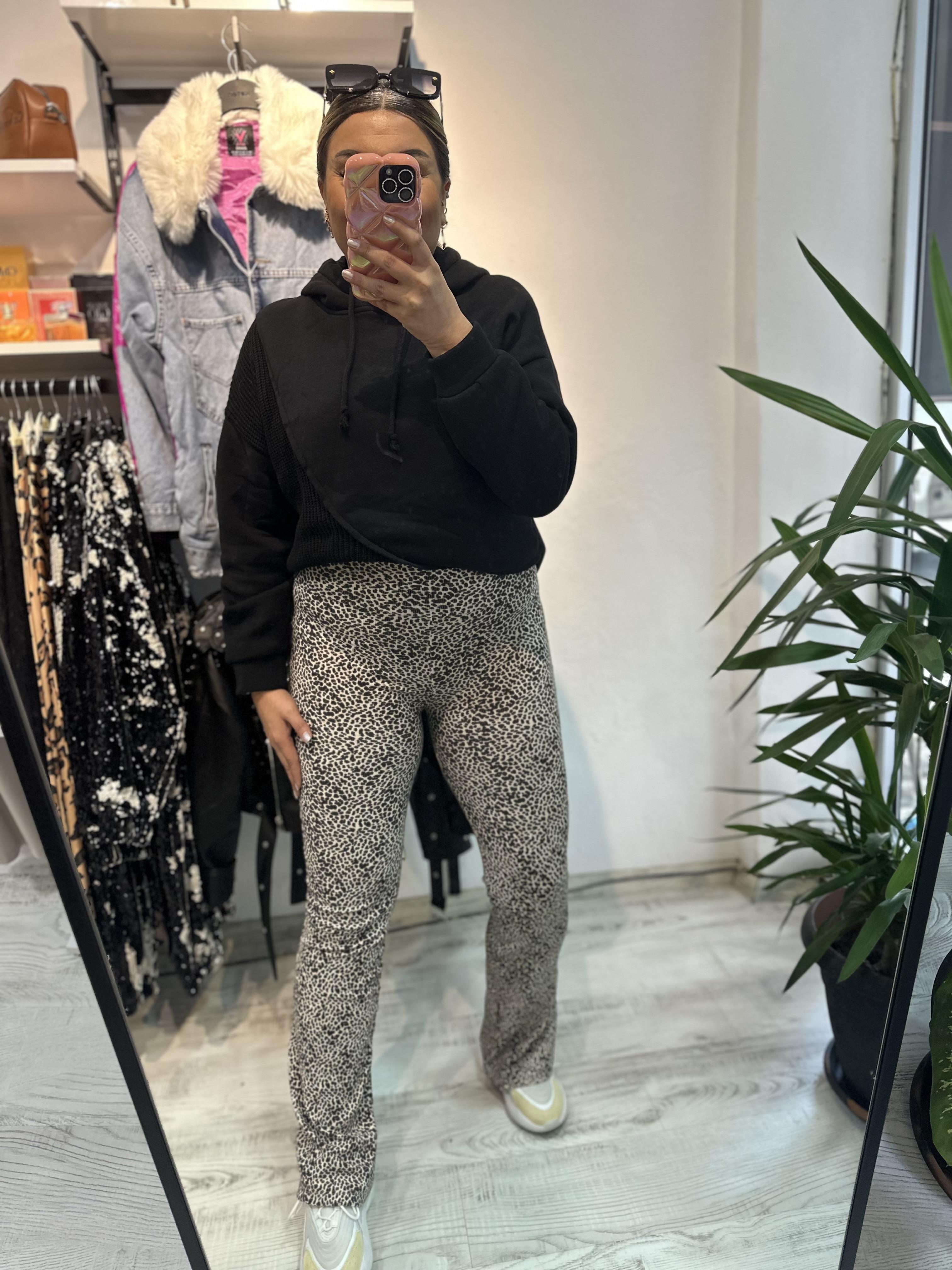Orj Marka Leoparlı Kaşkorse Pantolon