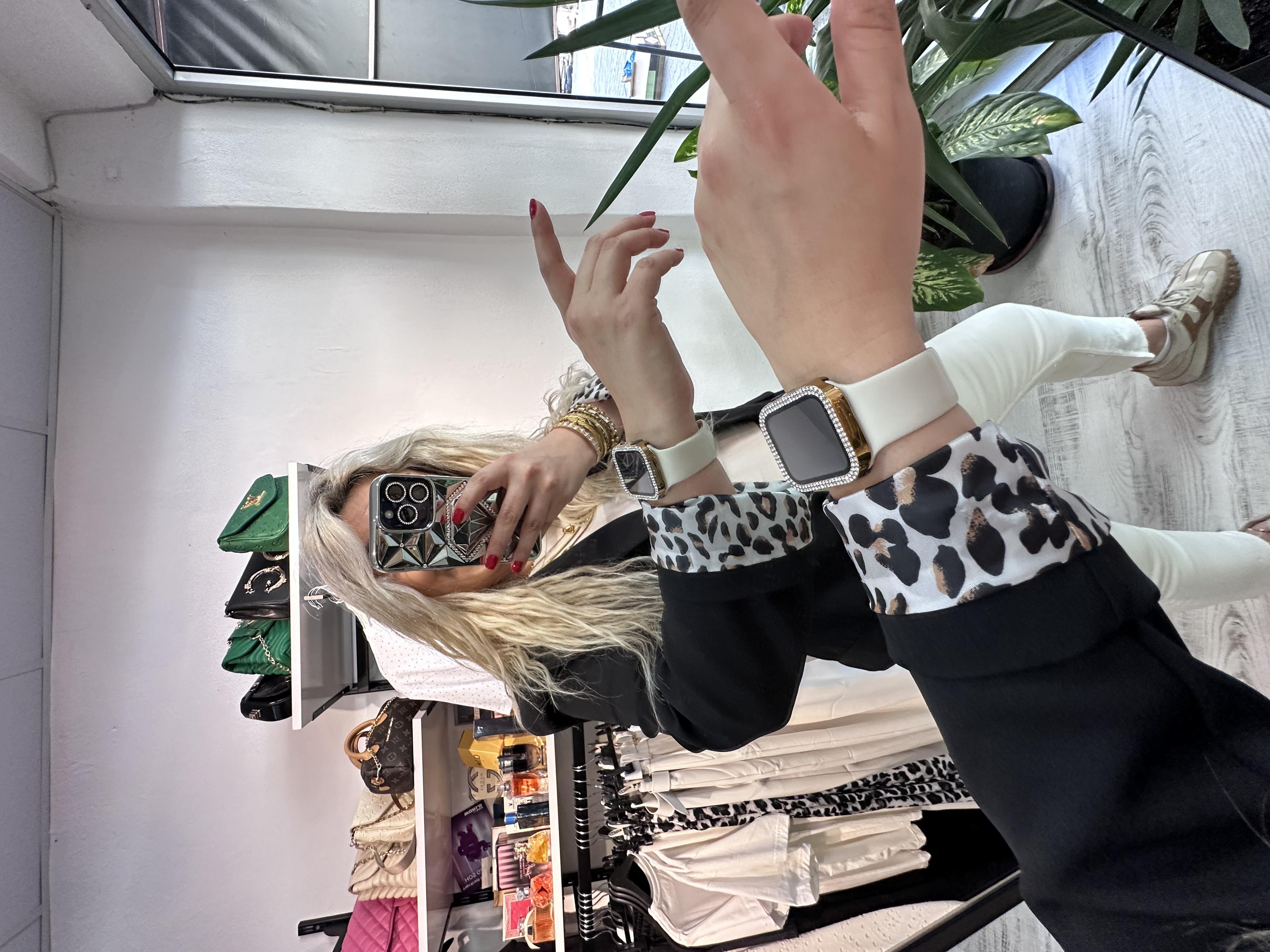 Premium Kalite Leopar Astarlı Double Kumaş Blazer Ceket Siyah