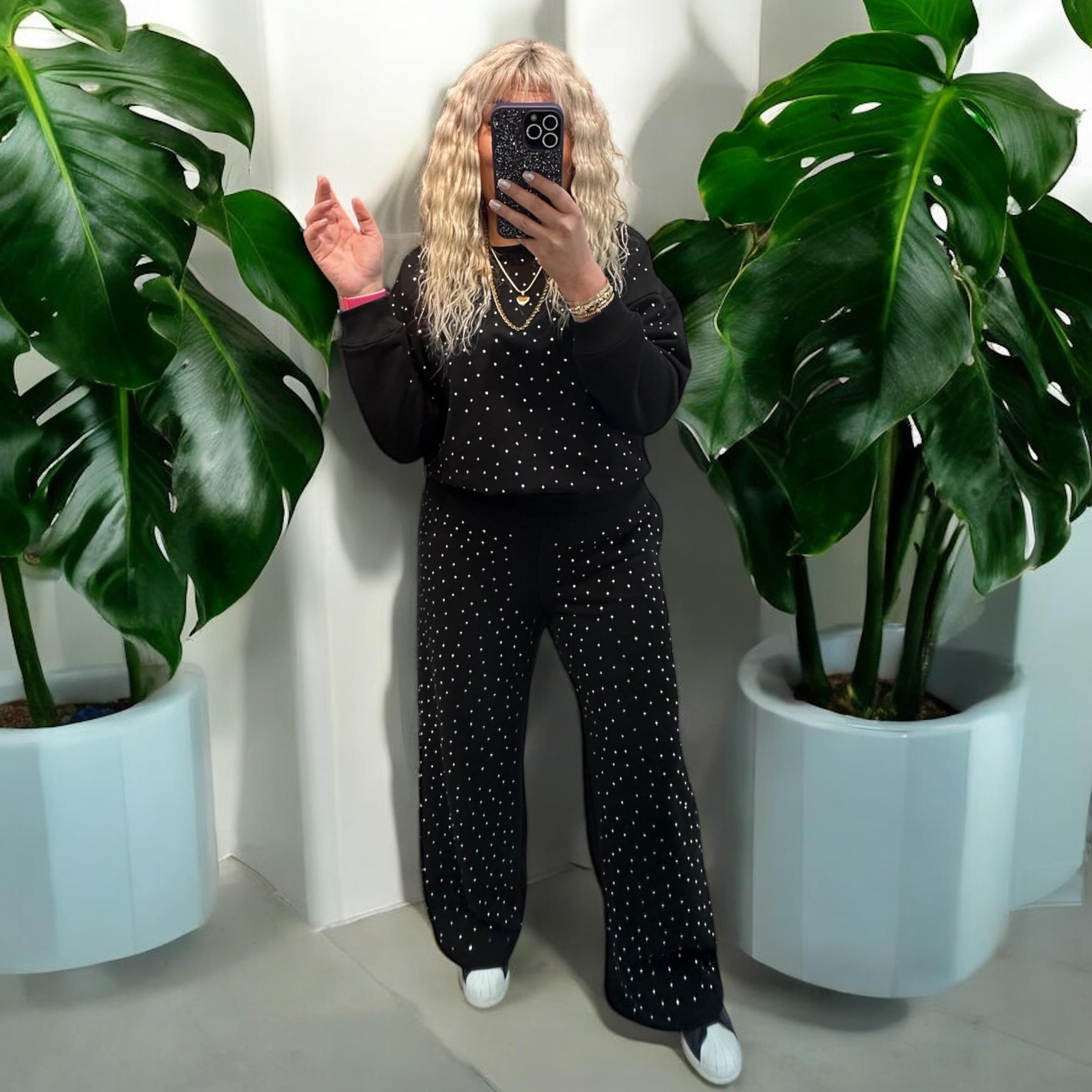 Siyah Taşlı Takım