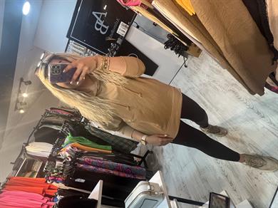 camel renk sweatshirt
