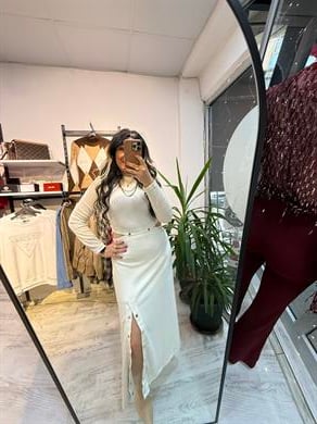 ÇıtÇıt Detaylı Ekru Takım