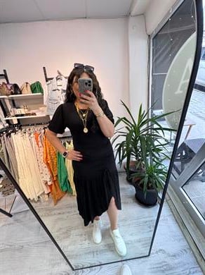 Orijinal Marka Premium Seri Siyah Elbise