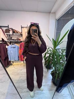 Premium Seri Mürdüm Takım