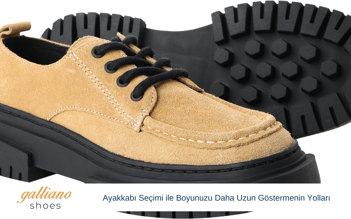 ayakkabı seçimi ile buyunuzu daha uzun gösterme