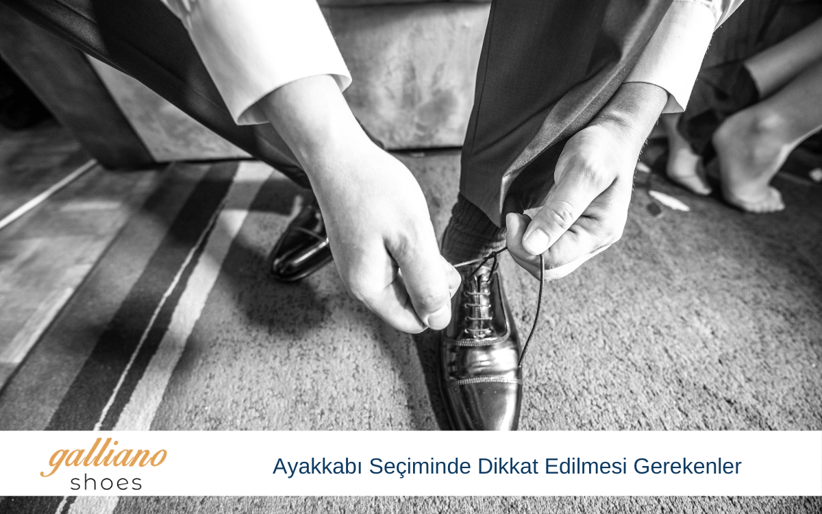 ayakkabı seçimi