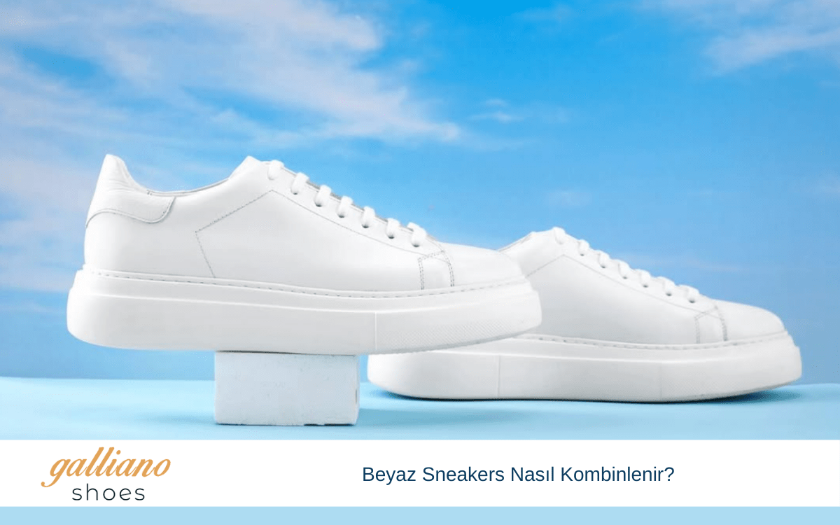 beyaz sneakers