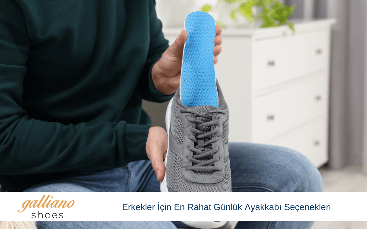 erkekler için en rahat günlük ayakkabı