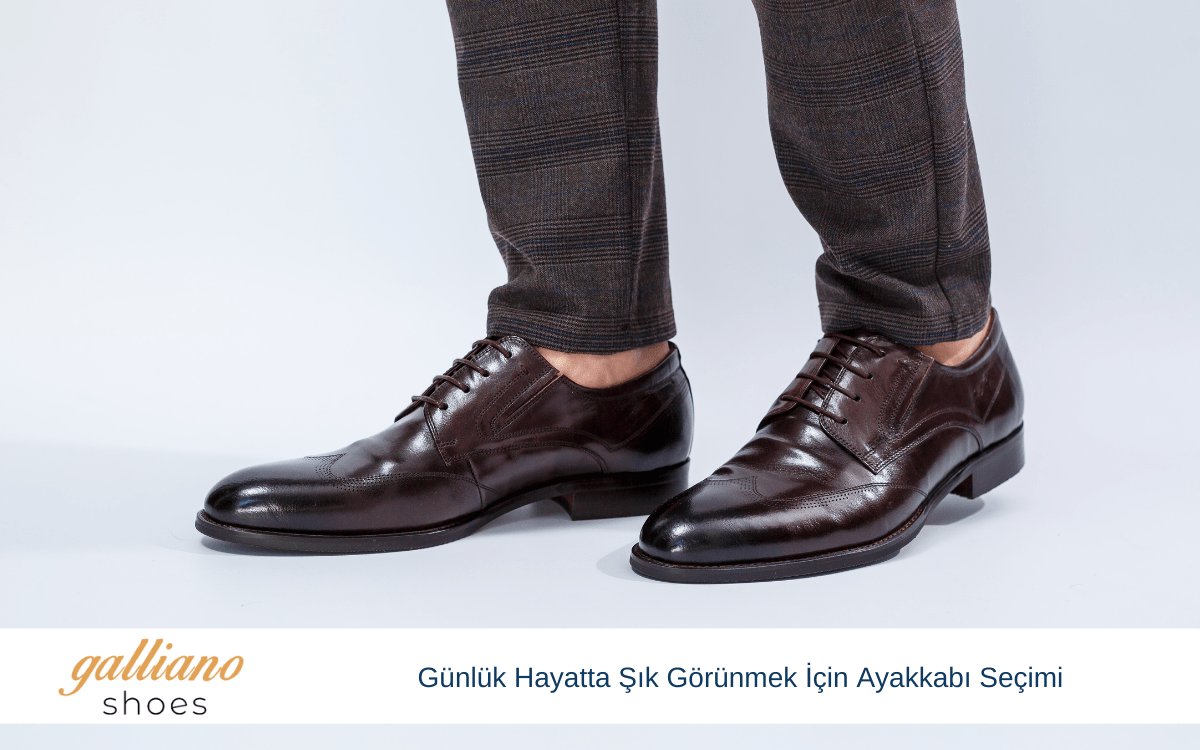günlük hayatta şık görünmek için ayakkabı seçimi