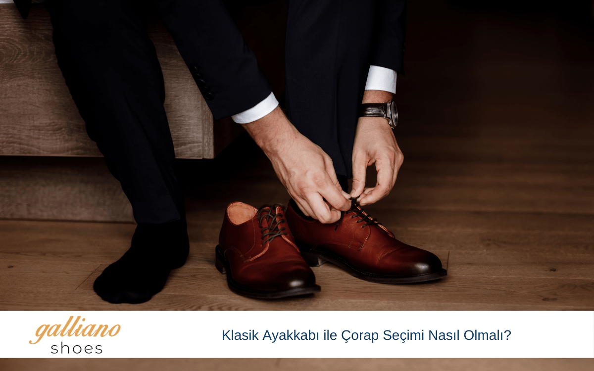 klasik ayakkabı ile çorap seçimi