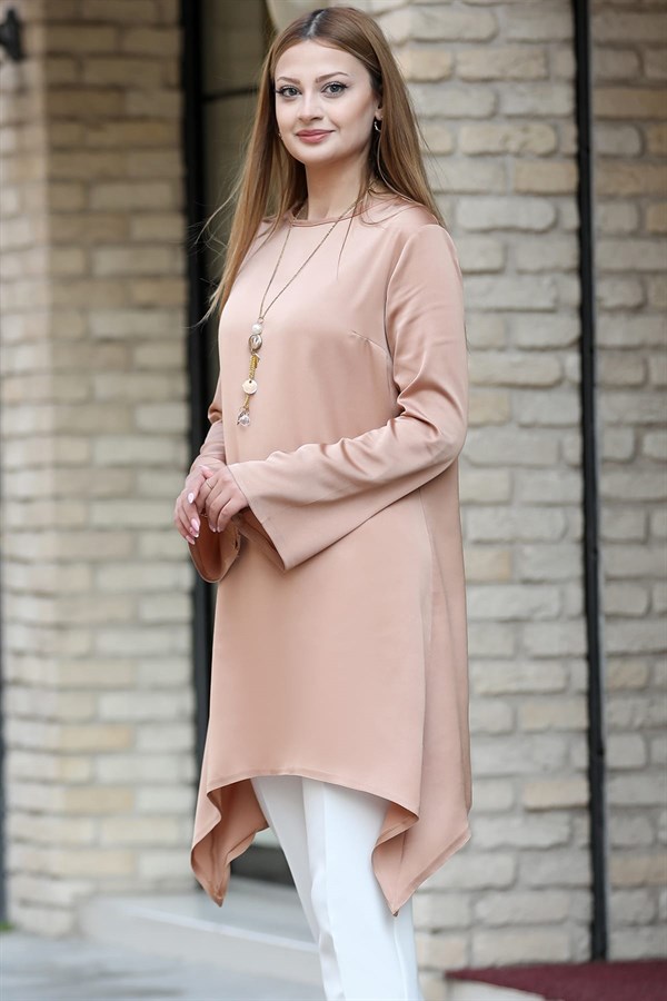 Armin Tesettür Tunik Camel
