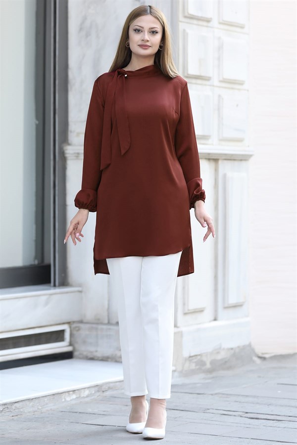 Trend Tesettür Tunik Bakır