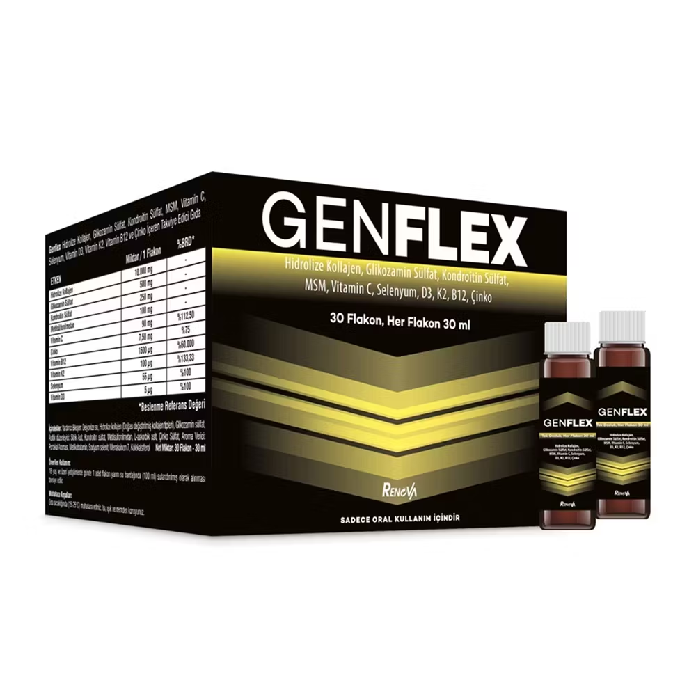 Genflex Hidrolize Kolajen 30 ml 30 Flakon