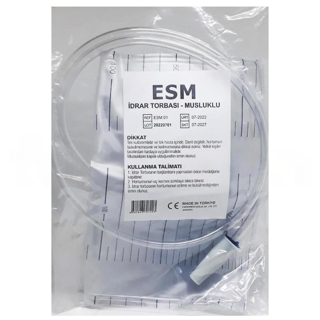 ESM İdrar Torbası Musluklu