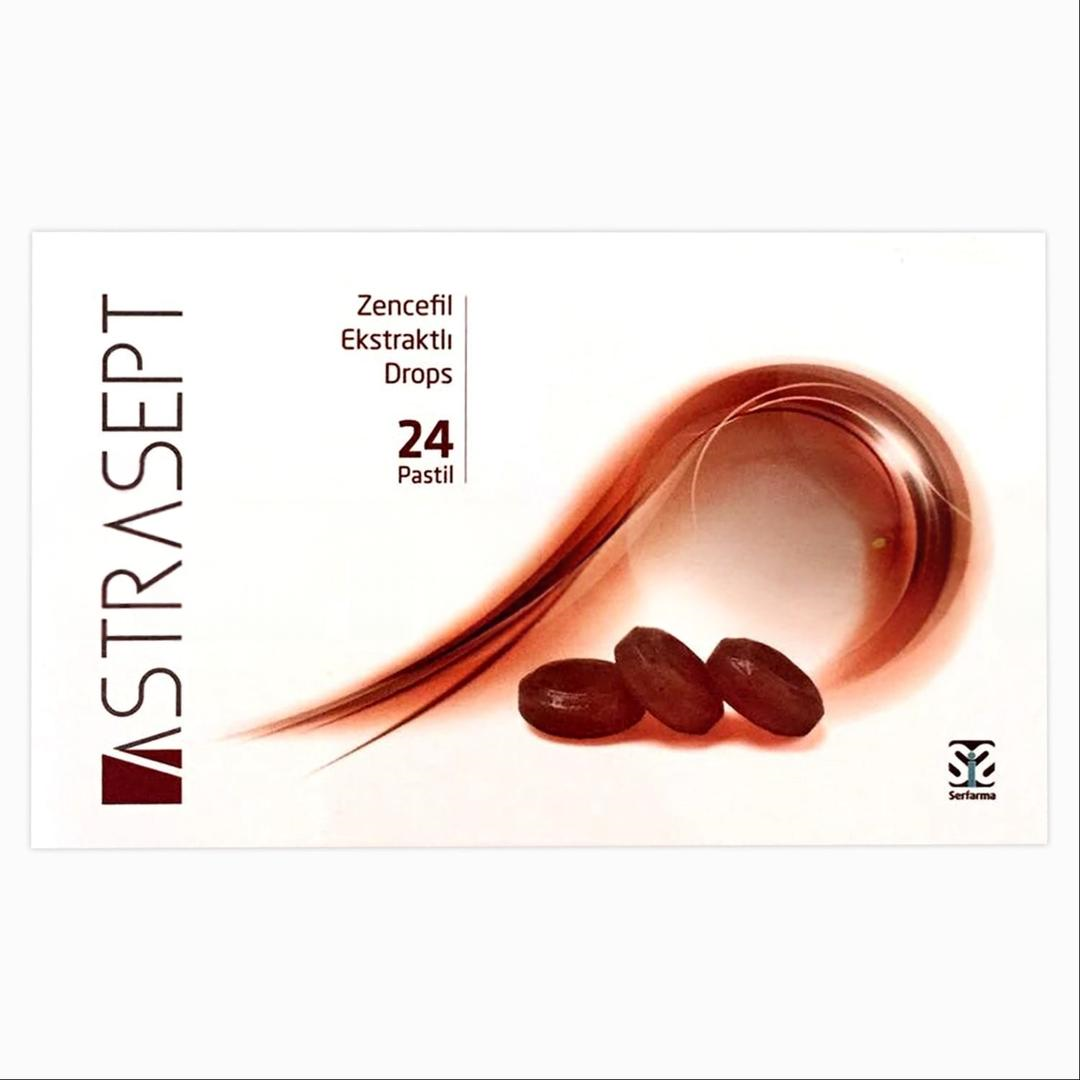 Astrasept Zencefil 24 Pastil