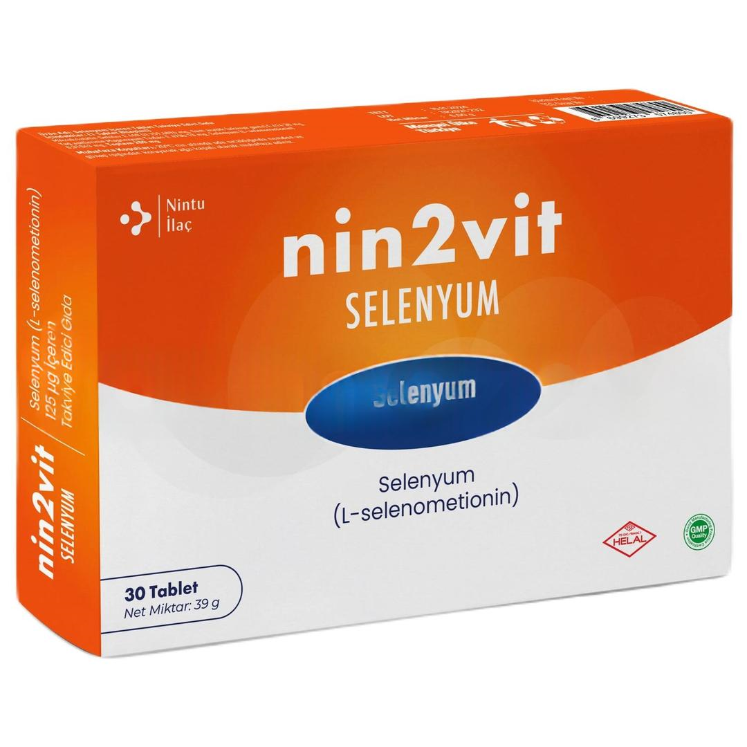 Nin2vit Selenyum 125 mcg 30 Tablet