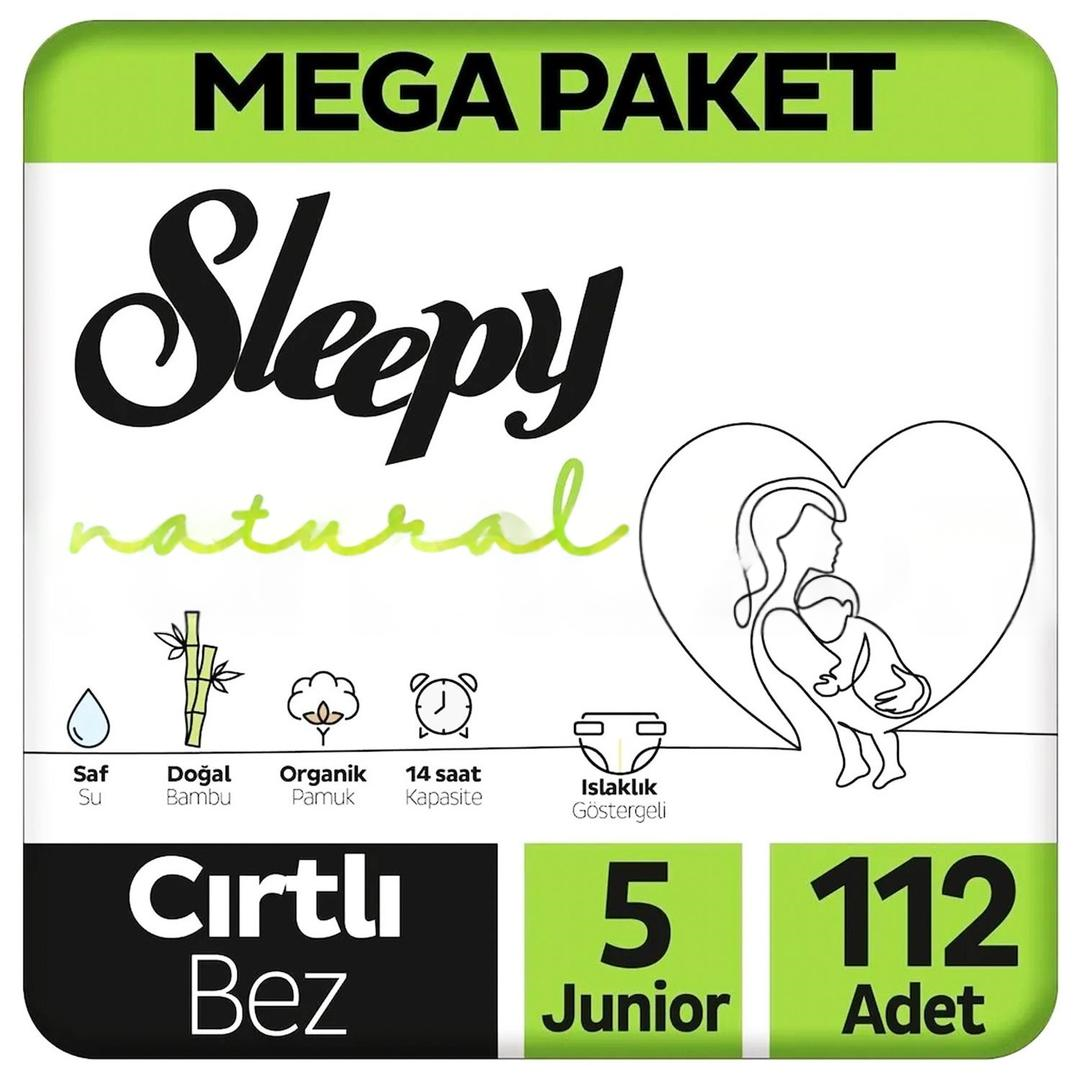 Sleepy Natural Mega Paket Bebek Bezi No: 4 152li