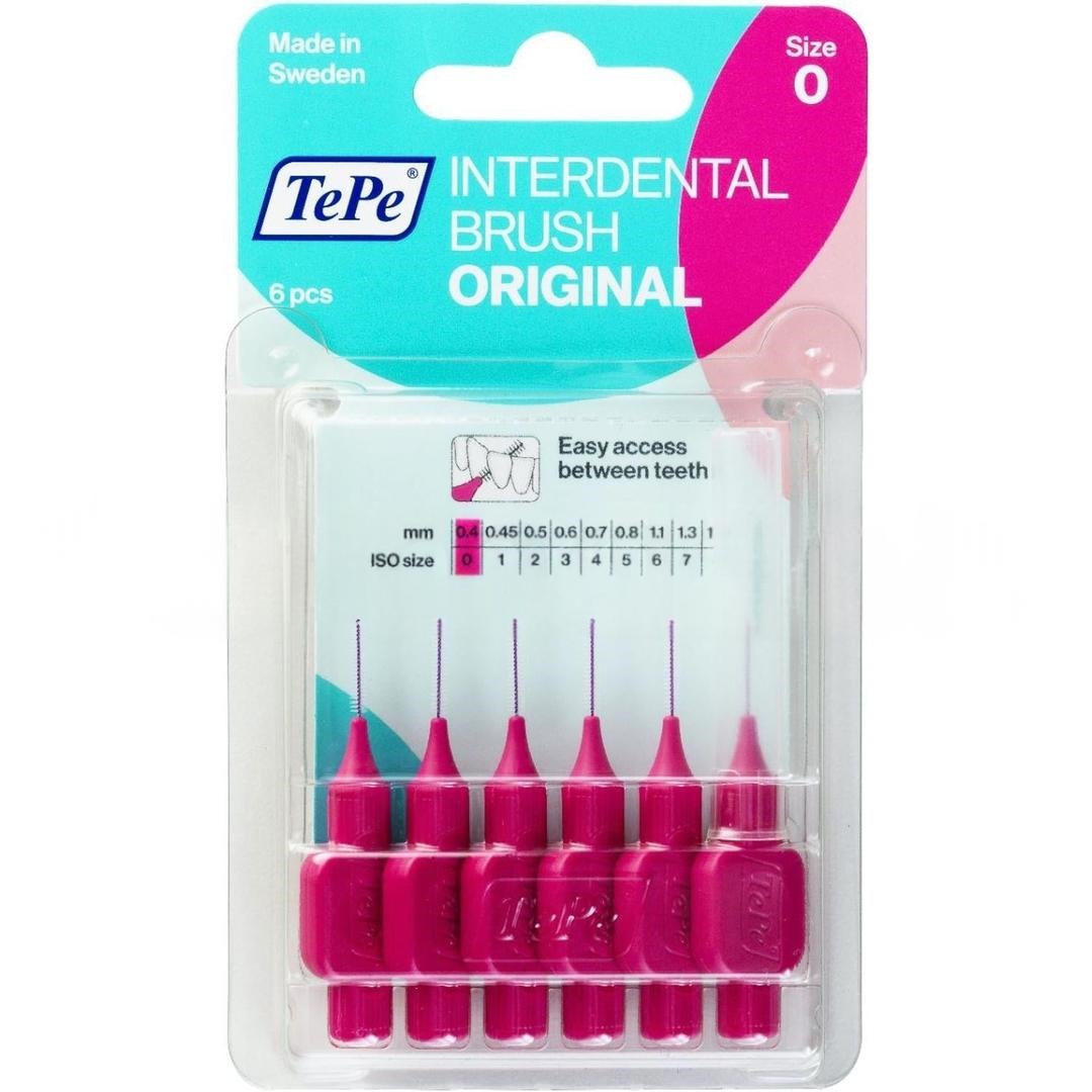 Tepe T180 Diş Arası Fırçası Blister 0,4mm Pembe