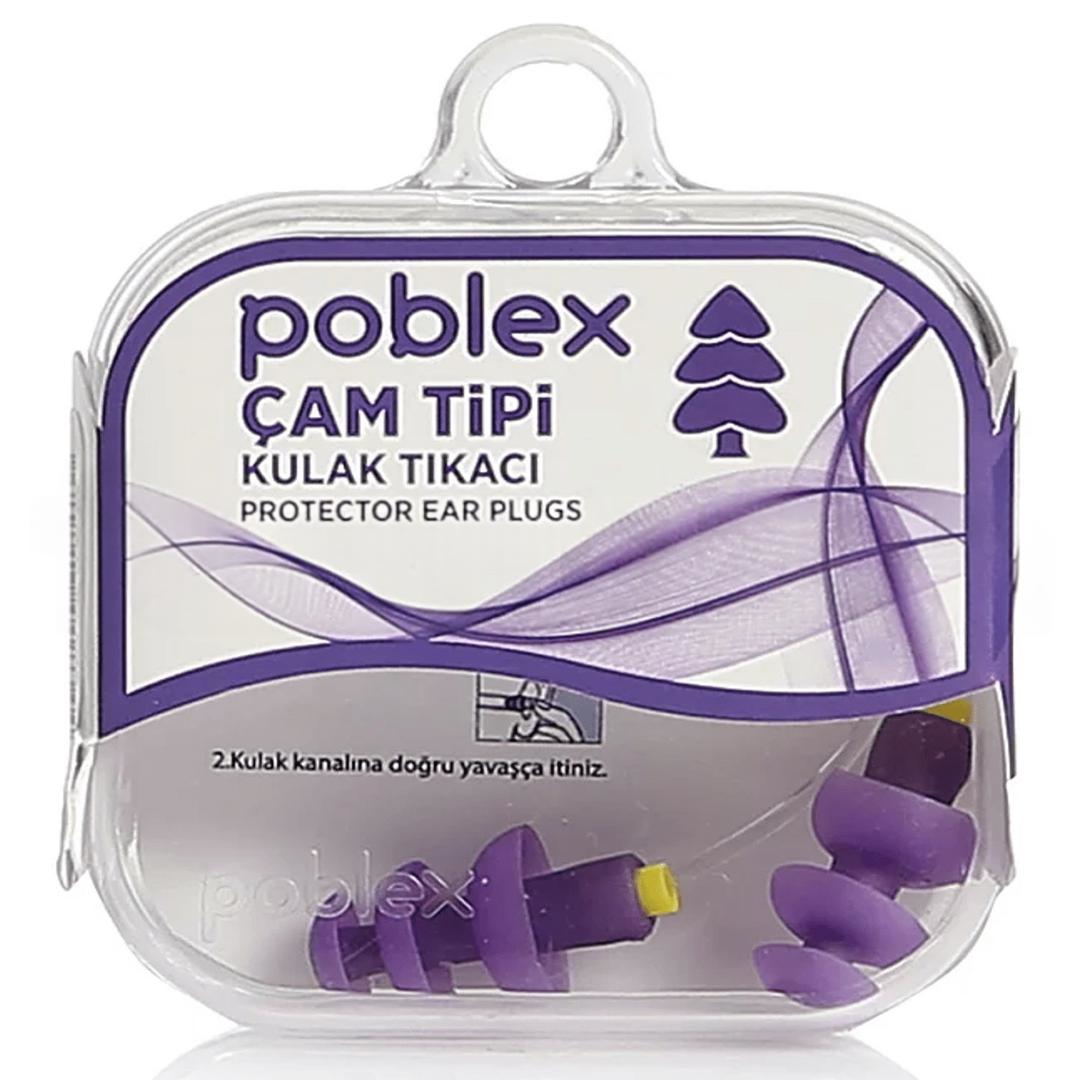 Poblex Çam Tipi Kulak Tıkacı - Large