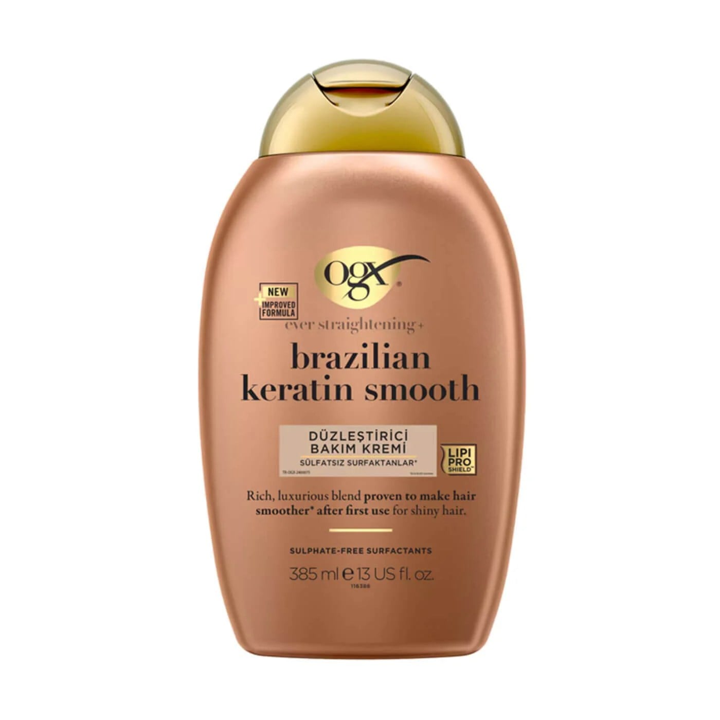 OGX Düzleştirici Brezilya Keratin 385 ml Saç Bakım Kremi