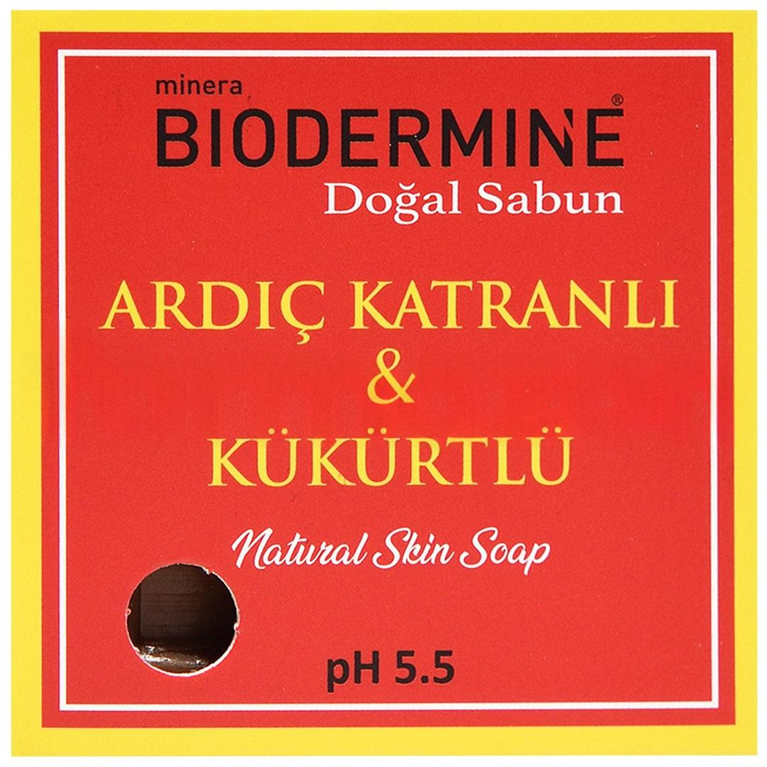 Biodermine Ardıç Katranlı ve Kükürtlü Sabun 130 gr