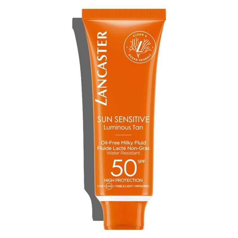 Lancaster Sun Sensitive Oil Free Milky Fluid SPF50 Güneş Koruyucu Süt 50 ml