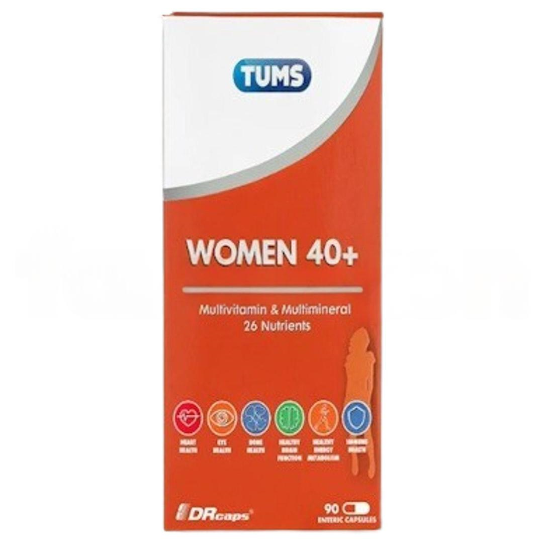 Tums Women 40+ Multivitamin & Multimineral 90 Enterik Kapsül