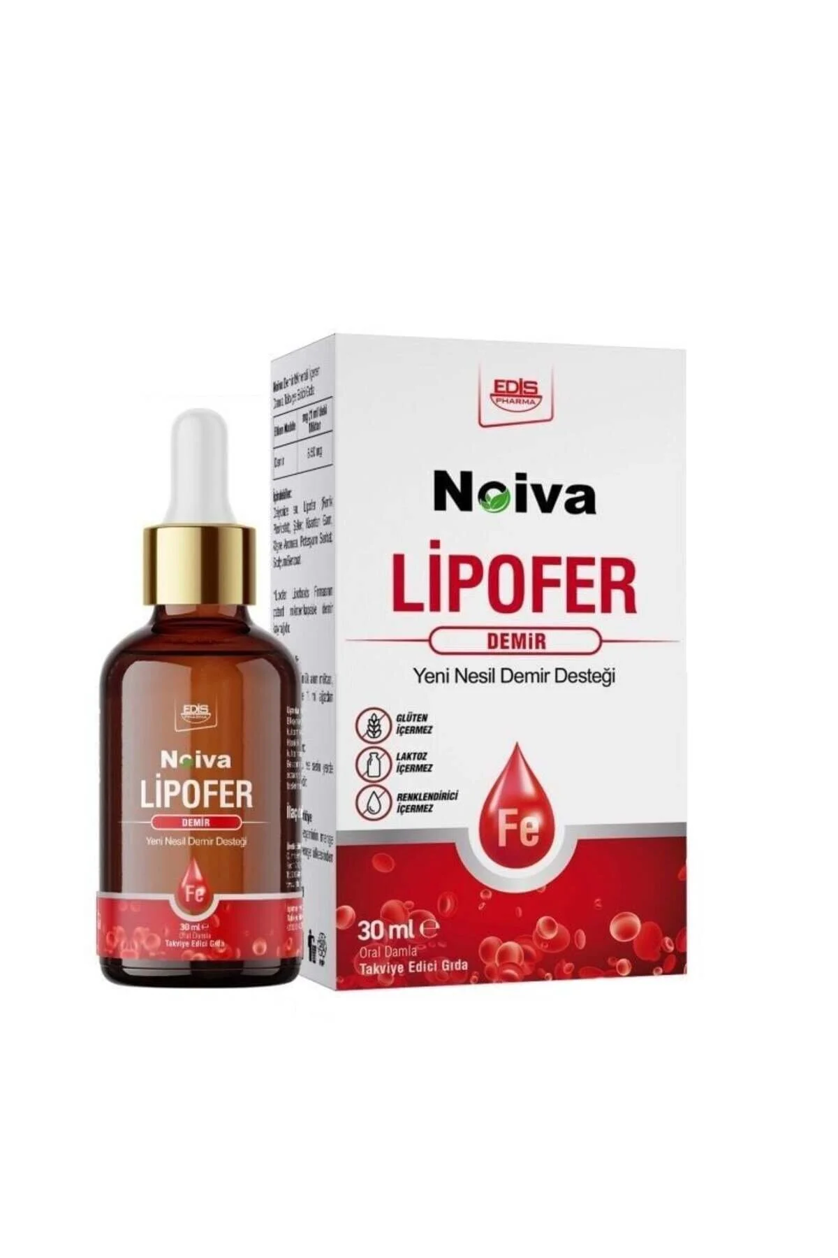 NOIVA LIPOFER DEMIR DAMLA 30 ML