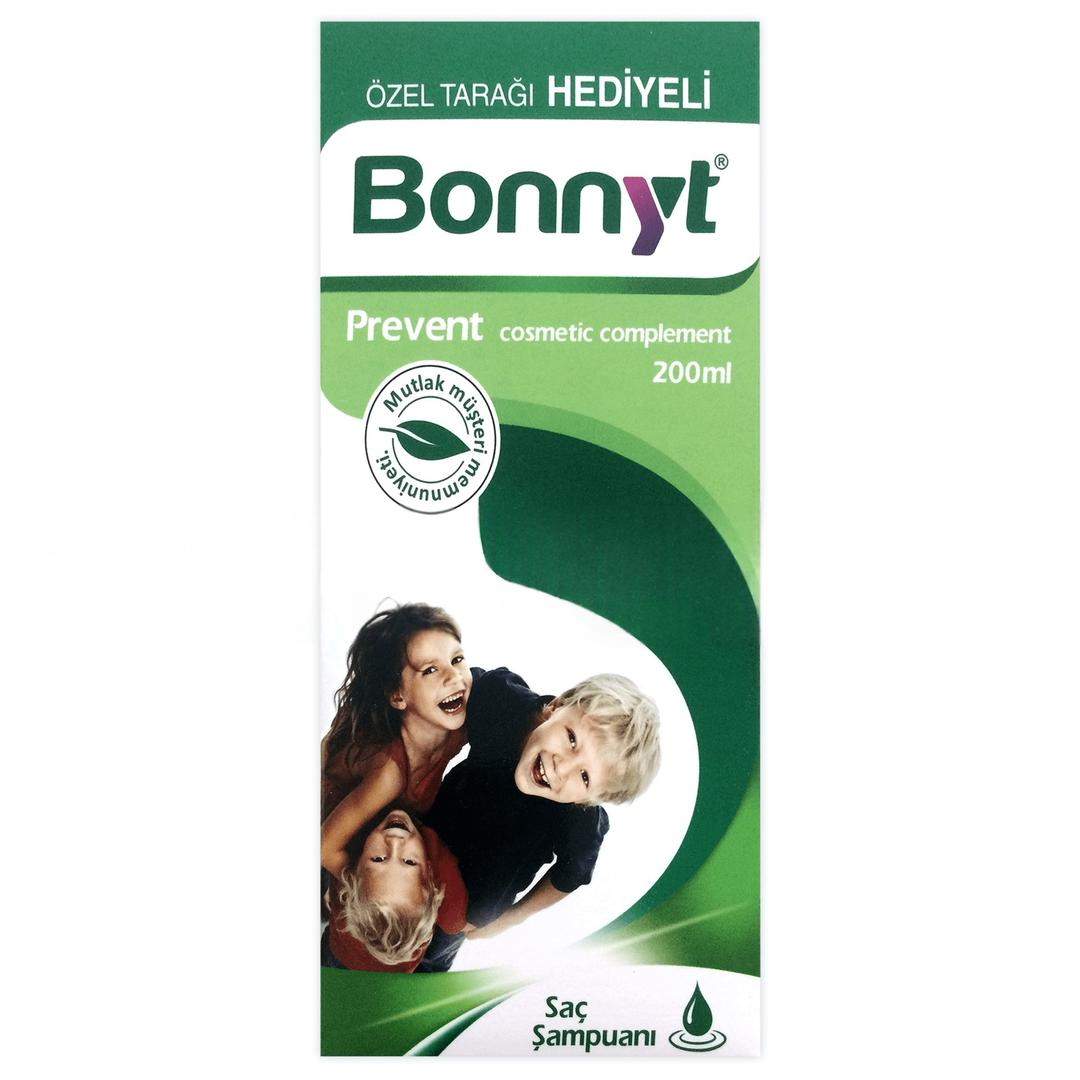 Bonnyt Şampuan 200 ml (Özel Tarak Hediyeli)