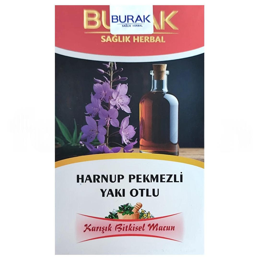 Burak Sağlık Harnup Pekmezli Yakı Otlu Bitkisel Macun 420 gr