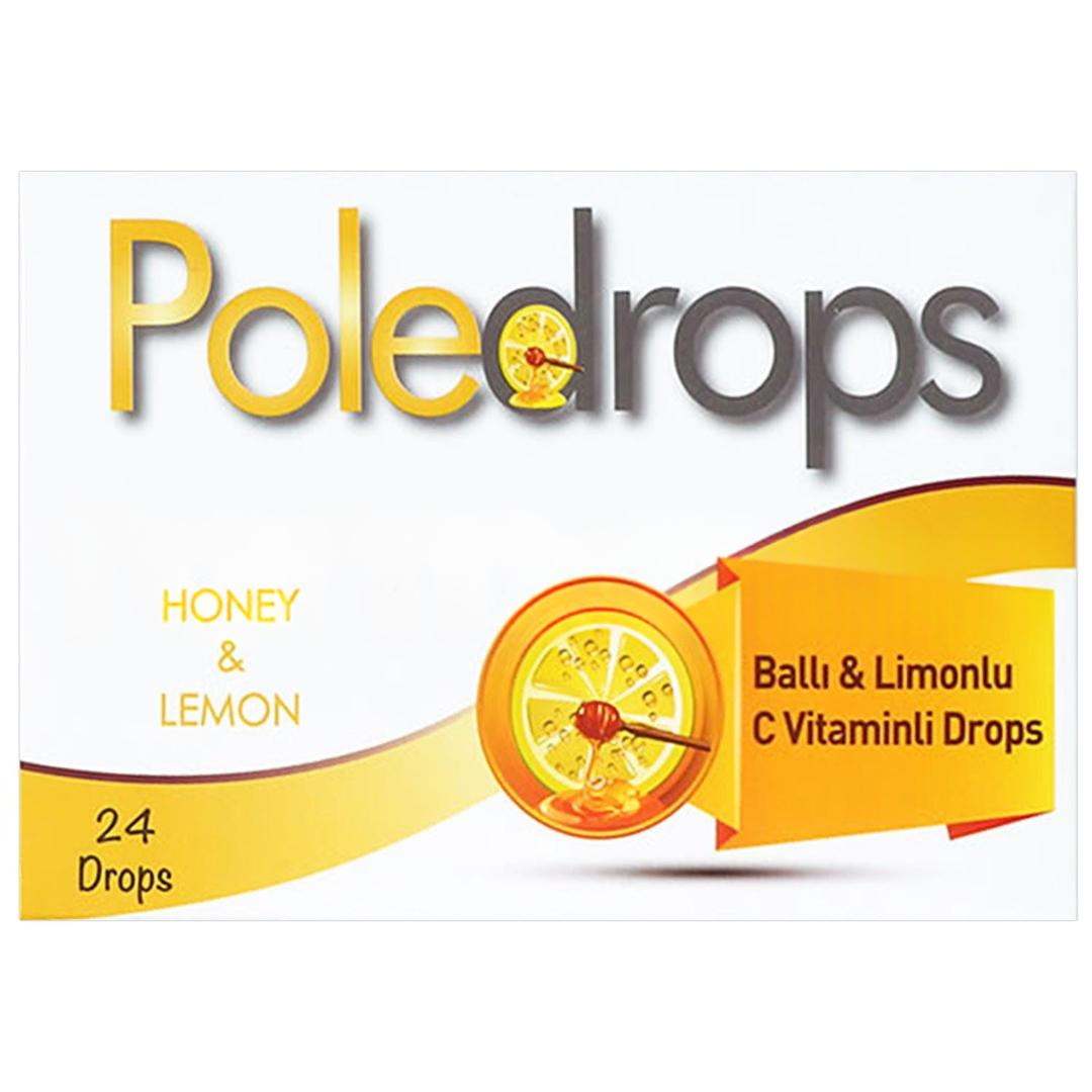 Poledrops Ballı Limonlu 24 Pastil