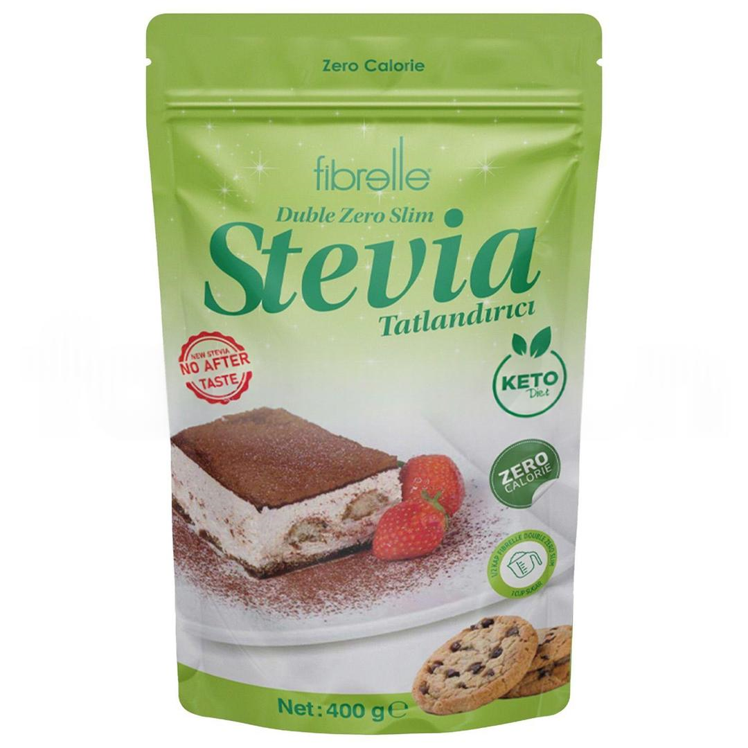Fibrelle Duble Zero Slim Stevialı Tatlandırıcı 400 gr