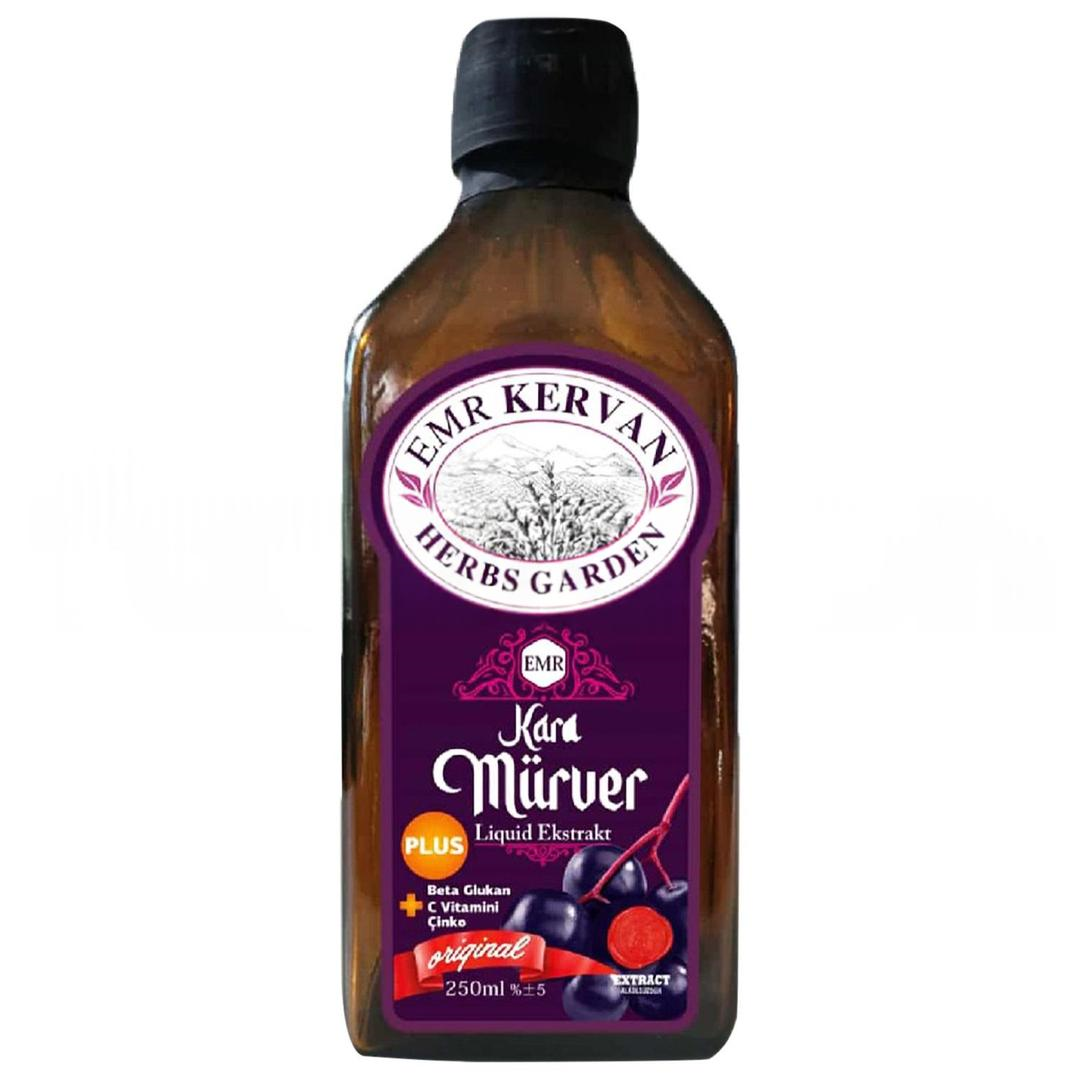 Emr Kervan Herbs Garden Kara Mürver Sıvı Ekstraktı 250 ml