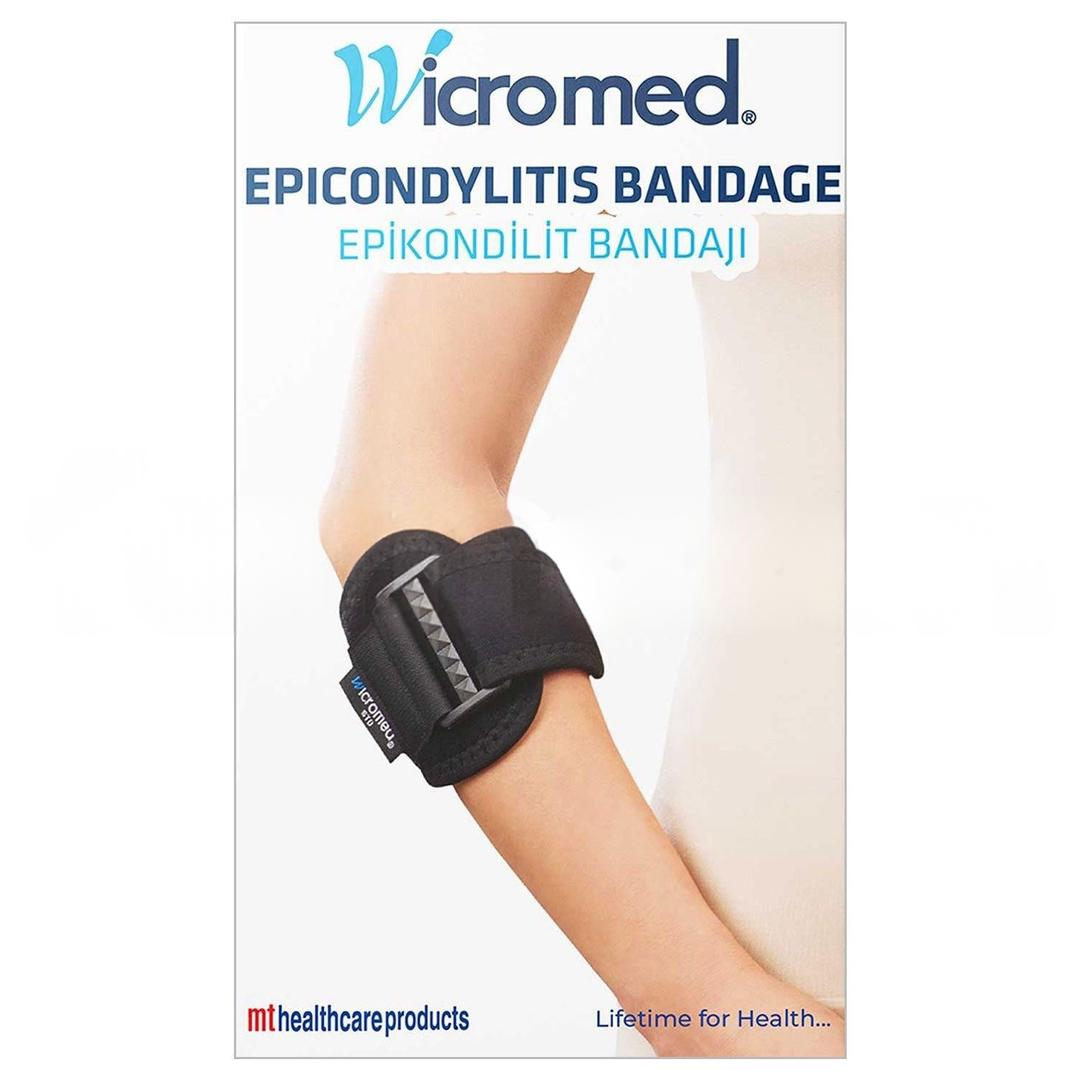 Wicromed Epikondilit Bandajı Siyah Standart