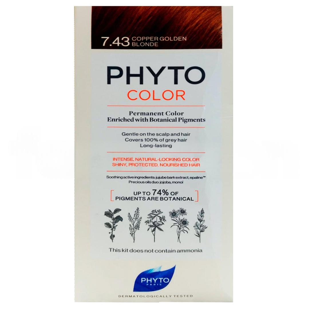 Phyto Color Saç Boyası 7.43 Kumral Bakır Dore - Eski Ambalaj