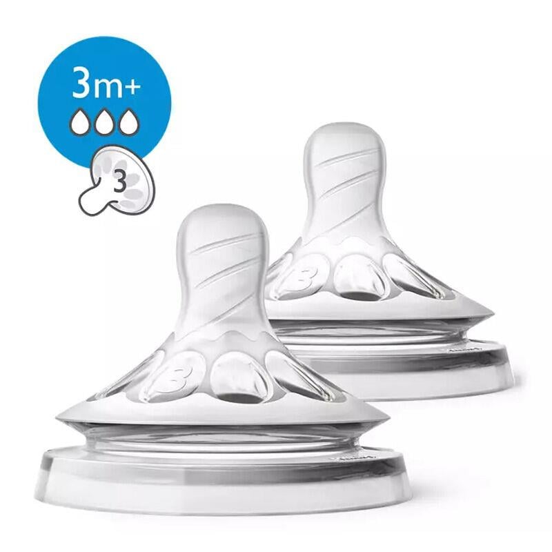 Avent Natural Biberon Emziği 3+ Ay 2li 3 Numara