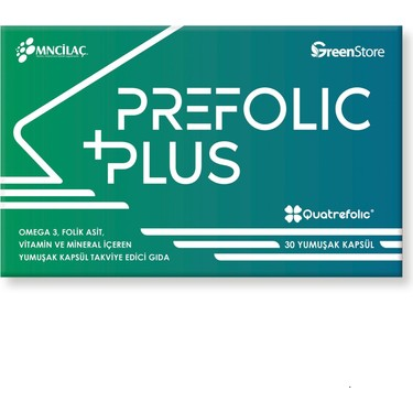PREFOLIC PLUS 30 YUMUŞAK KAPSUL