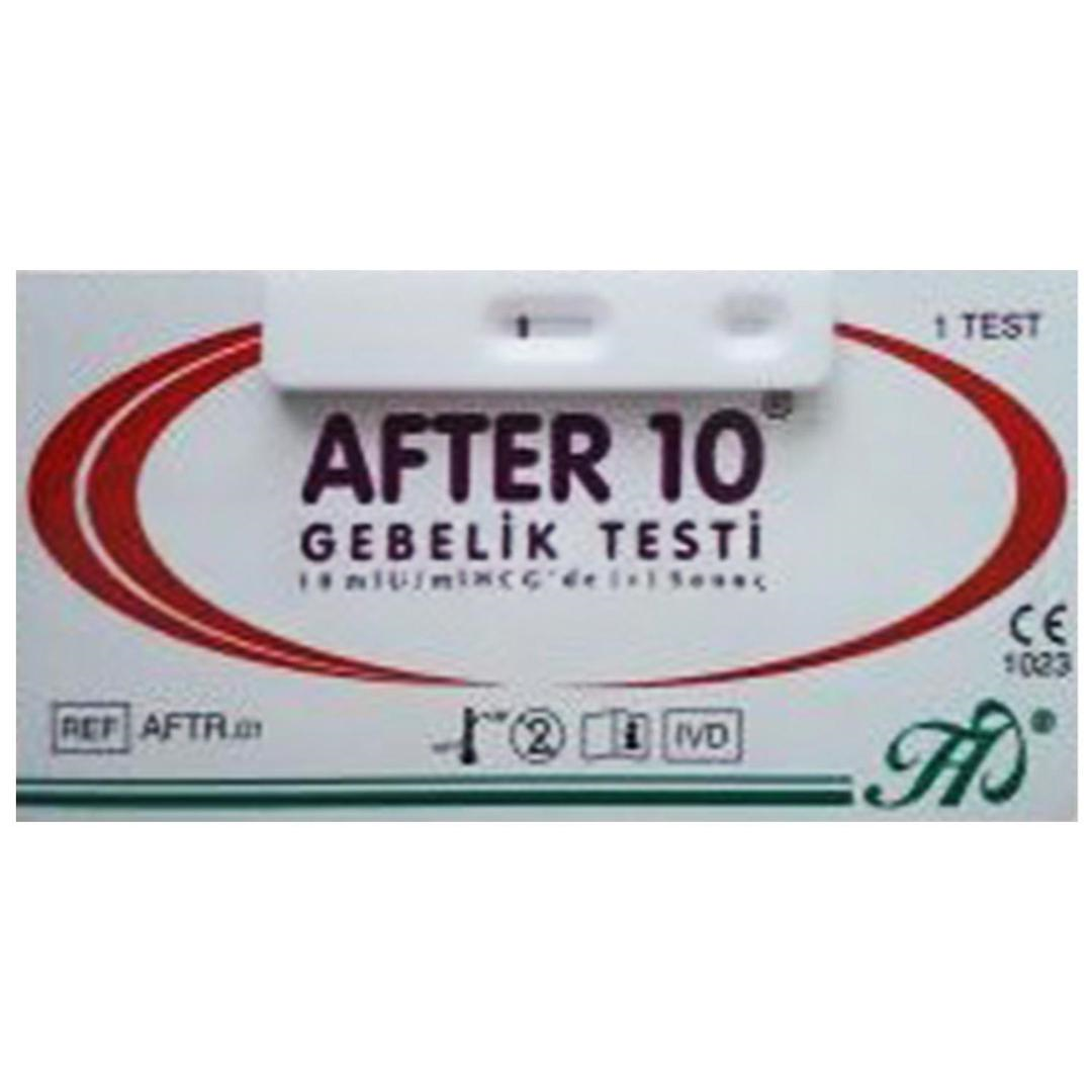 After 10 Gebelik Testi