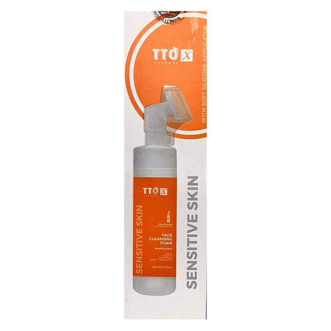 Tto X Hassas Ciltlere Özel Aplikatörlü Yüz Temizleme Köpüğü 200 ml