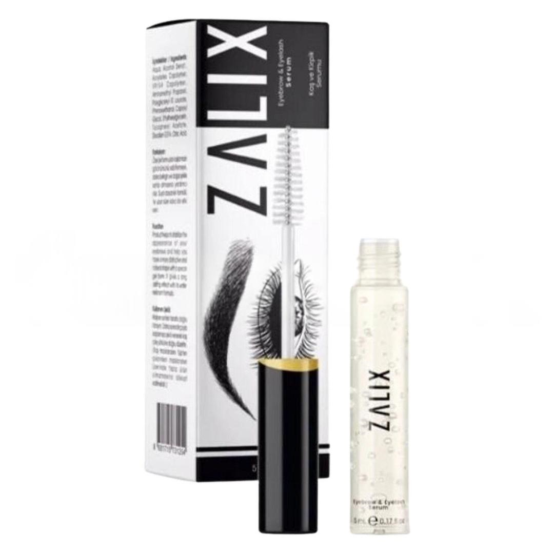 Zalix Kaş Kirpik Serumu Eyebrow Eyelash Serum 5 ml