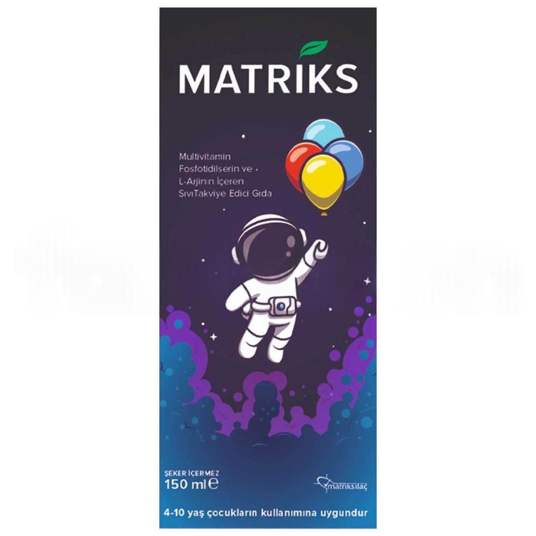 Matriks L Arjinin Fosfatidilserin Multivitamin Şurup 150 ml