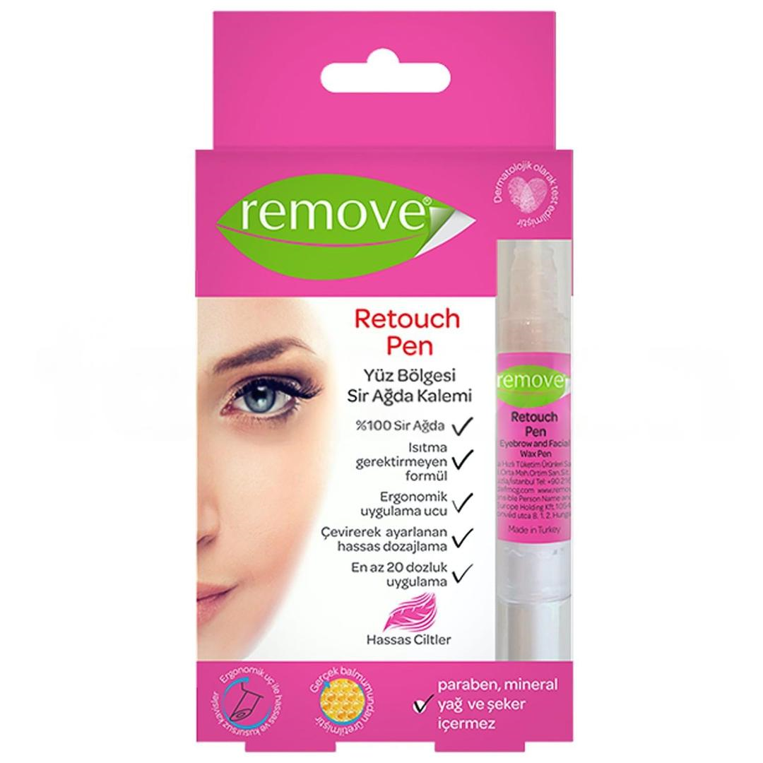 Remove Retouch Pen Yüz Bölgesine Özel Ağda Kalemi Hassas Ciltler 4 ml