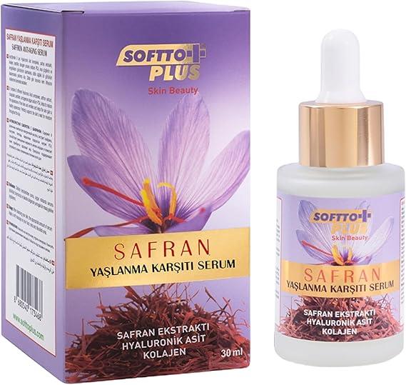 Softto Plus 30 ml Safran Yaşlanma Karşıtı Serum