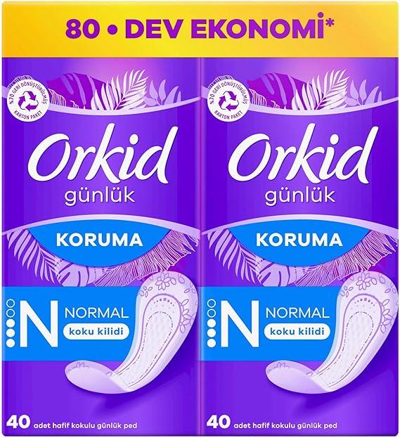 Orkid Günlük Normal Dev Ekonomi Paketi 80 Ped