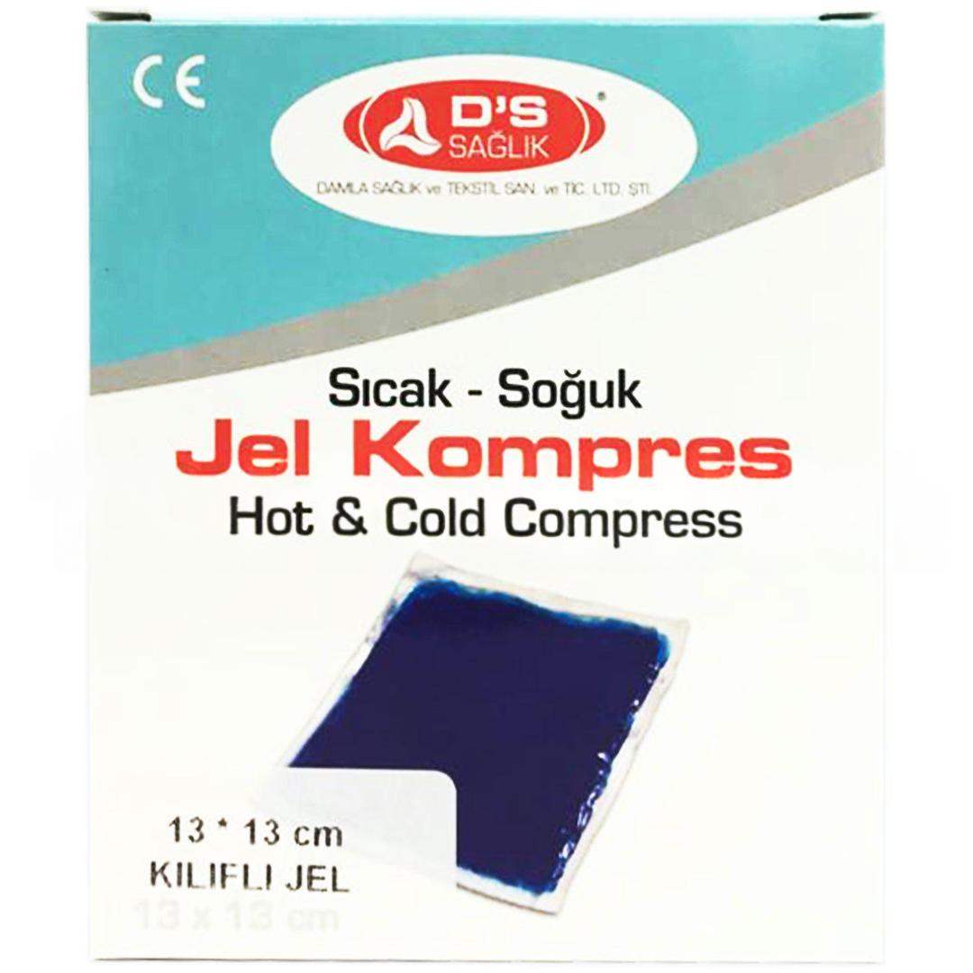 Damla Sağlık Sıcak Soğuk Kılıflı Jel Kompres 13x13 cm