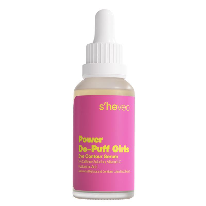She Vec Power De Puff Girls Caffeine + Glutathione + HA 30 ml