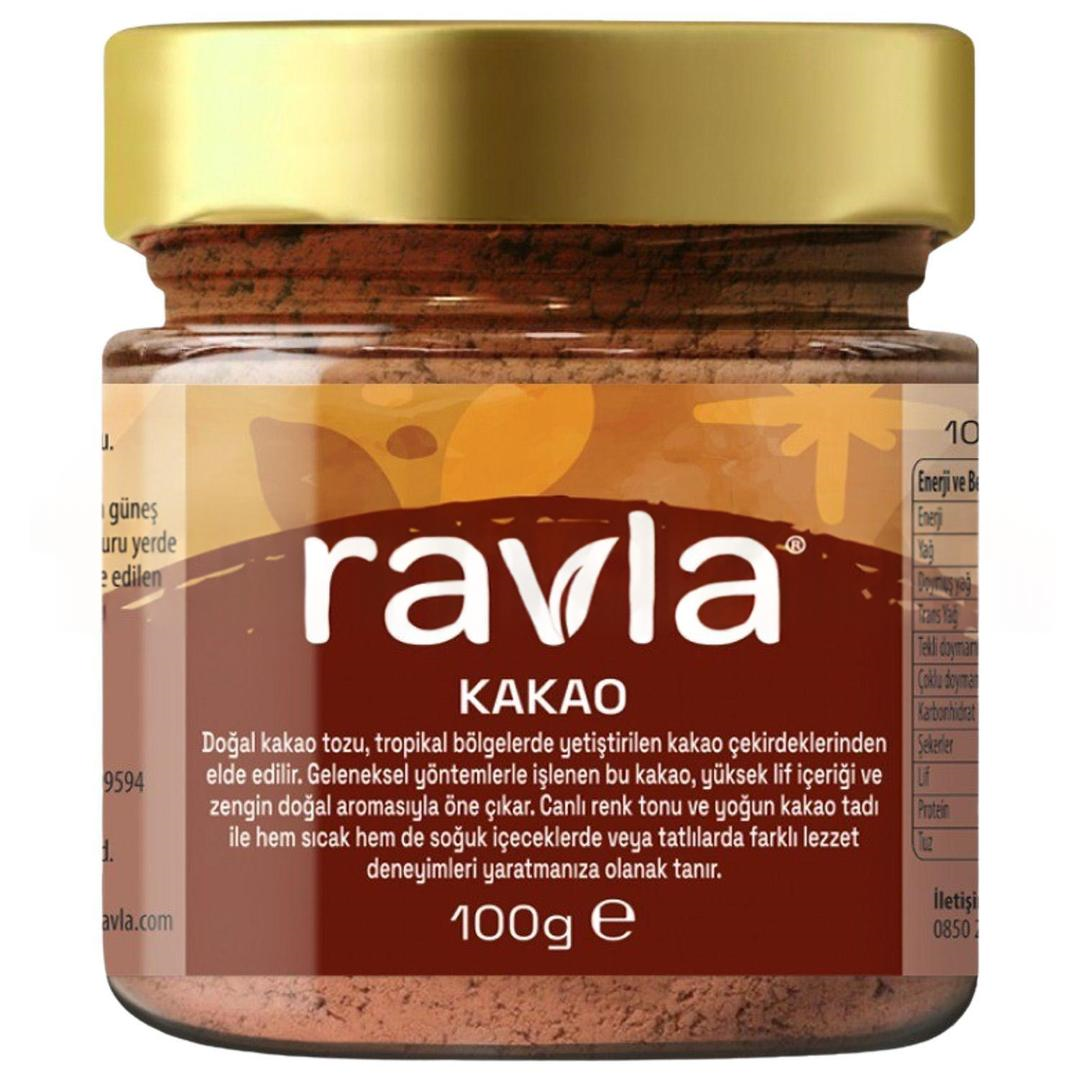 Ravla Naturel Kakao Tozu 100 gr