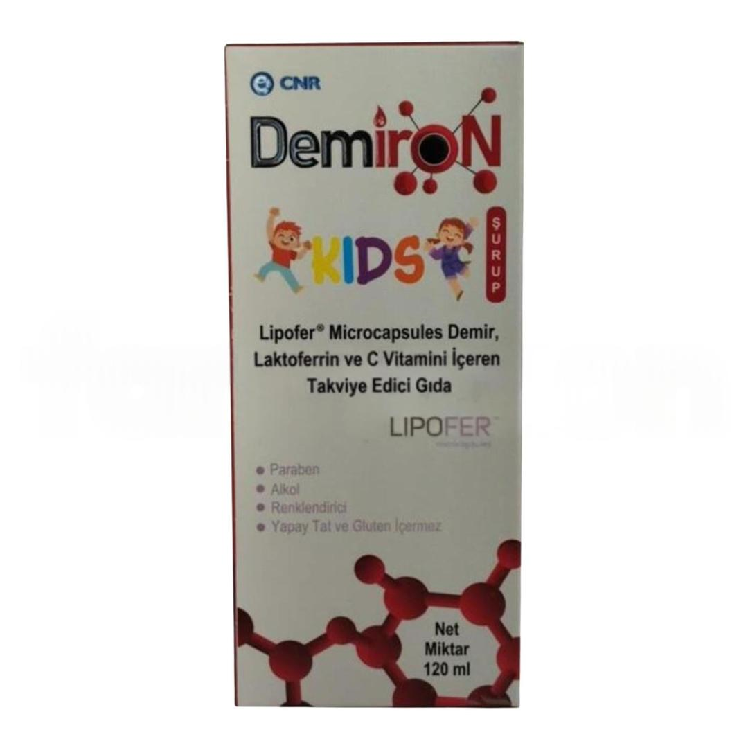 Demiron Kids Demir Laktoferrin ve Vitamin C Sıvı 120 ml