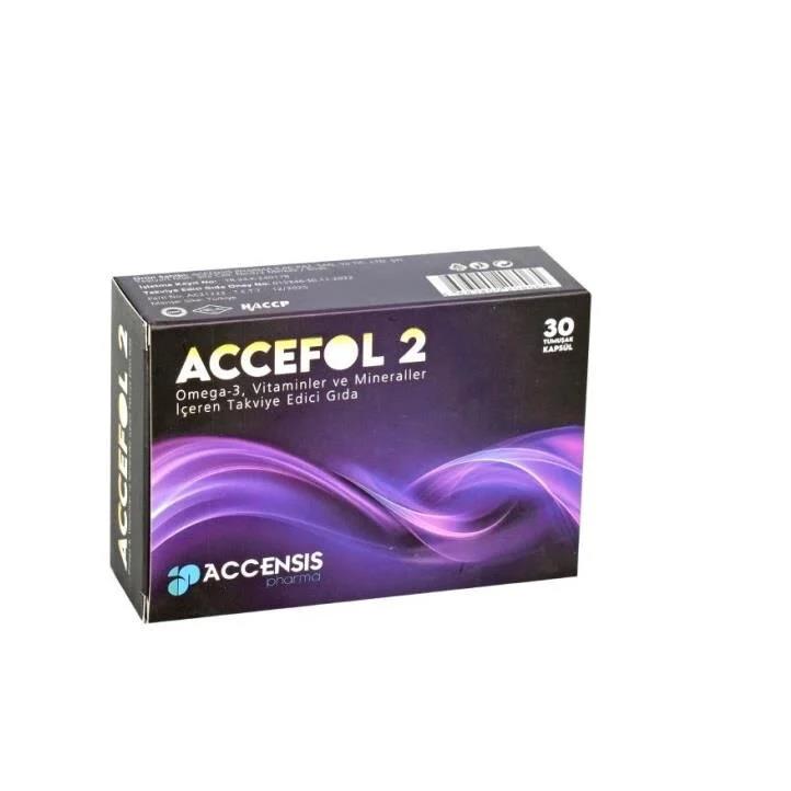 ACCEFOL 2 OMEGA 30 KAPSUL